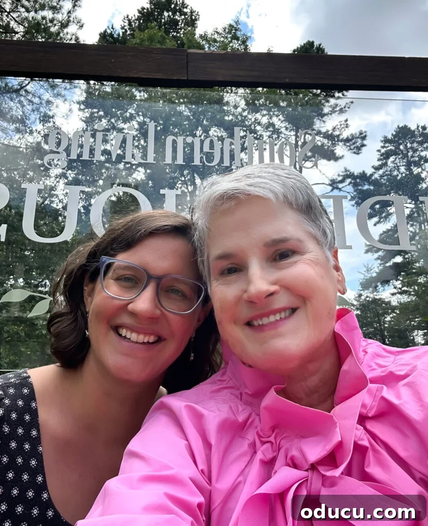 Shaping Tomorrow's Home: Inside the Southern Living Idea House 2025 4 Mandy and Diane at the Southern Living Idea House 2025