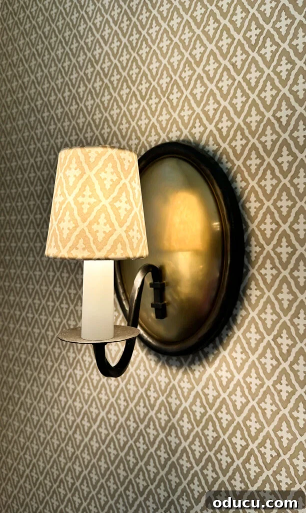 Shaping Tomorrow's Home: Inside the Southern Living Idea House 2025 34 fabric covered lamp shade