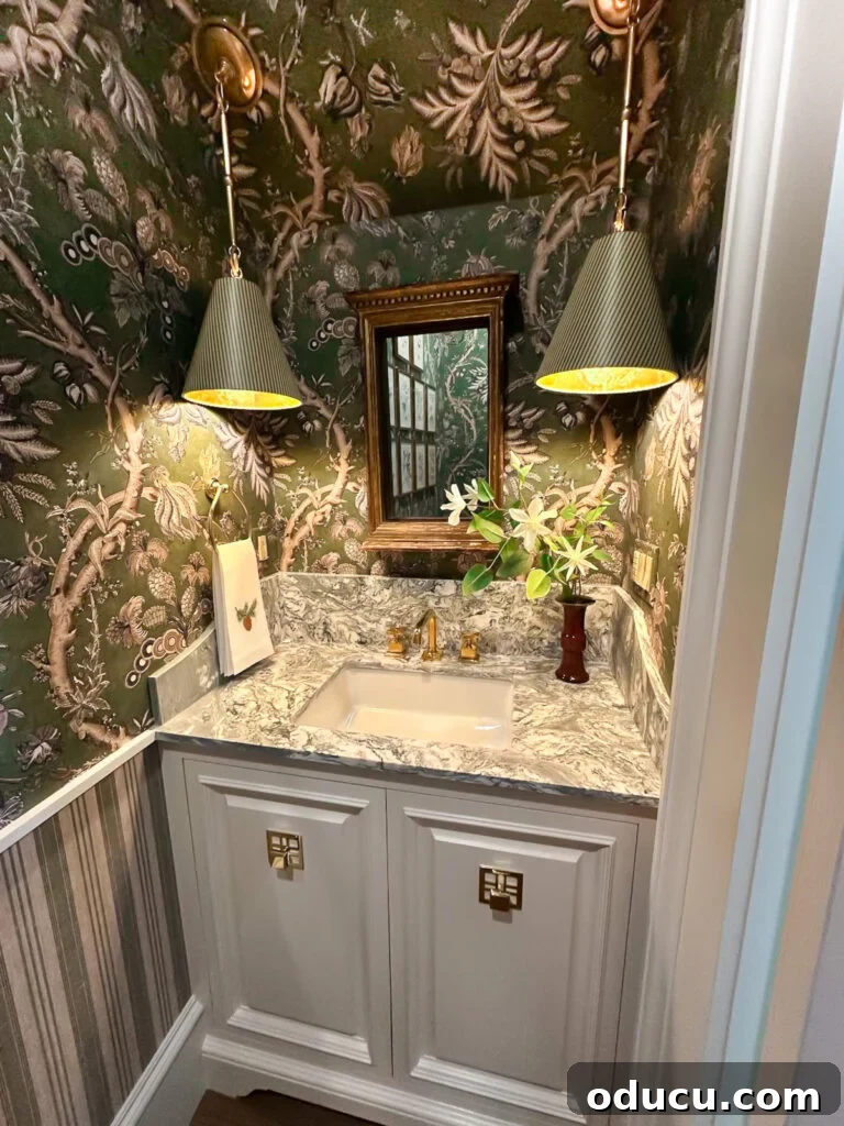 Shaping Tomorrow's Home: Inside the Southern Living Idea House 2025 37 foyer powder room