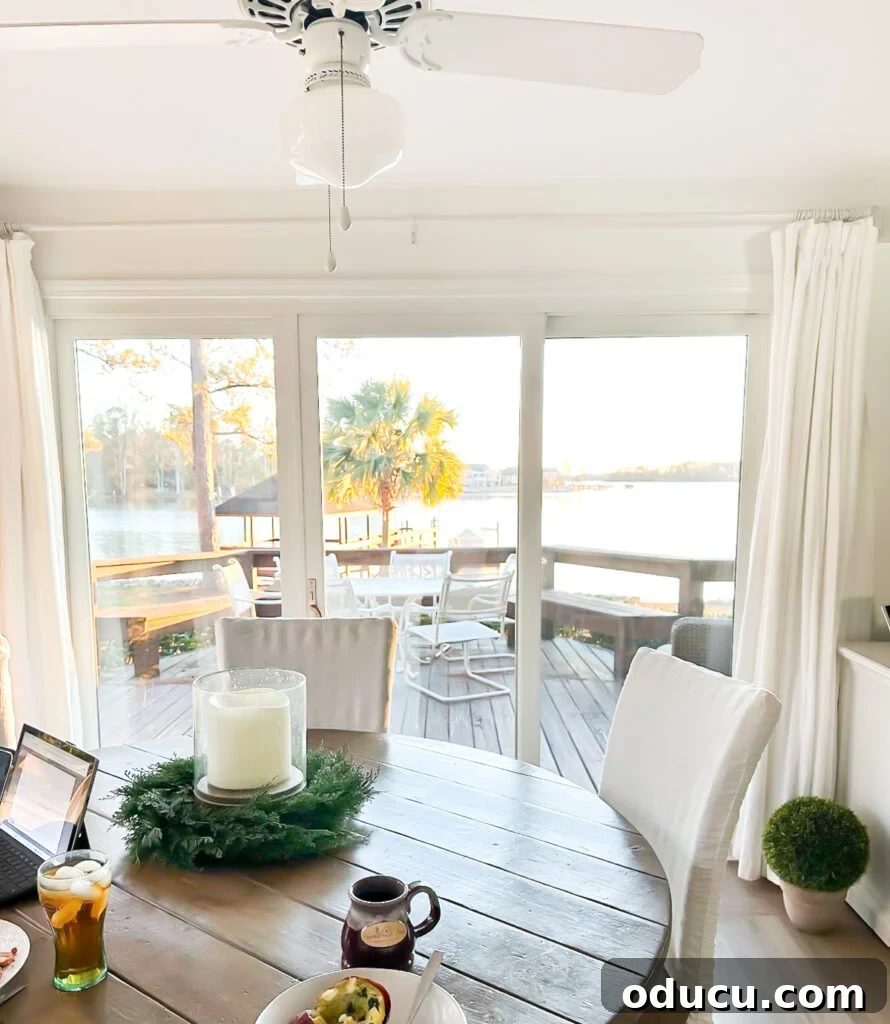 Turning the Page A Decades Journey to New Beginnings 13 Interior Provia Sliding glass door in white