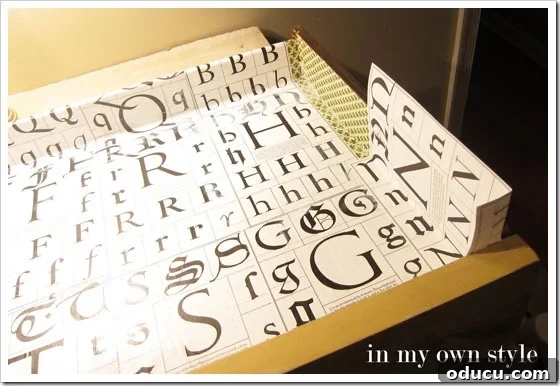 Cutting-paper How to line a drawer with decorative paper