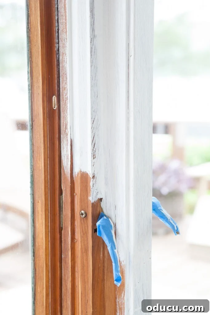 Smart Ways to Paint Window Trim Like a Pro 11 how to paint over stained wood