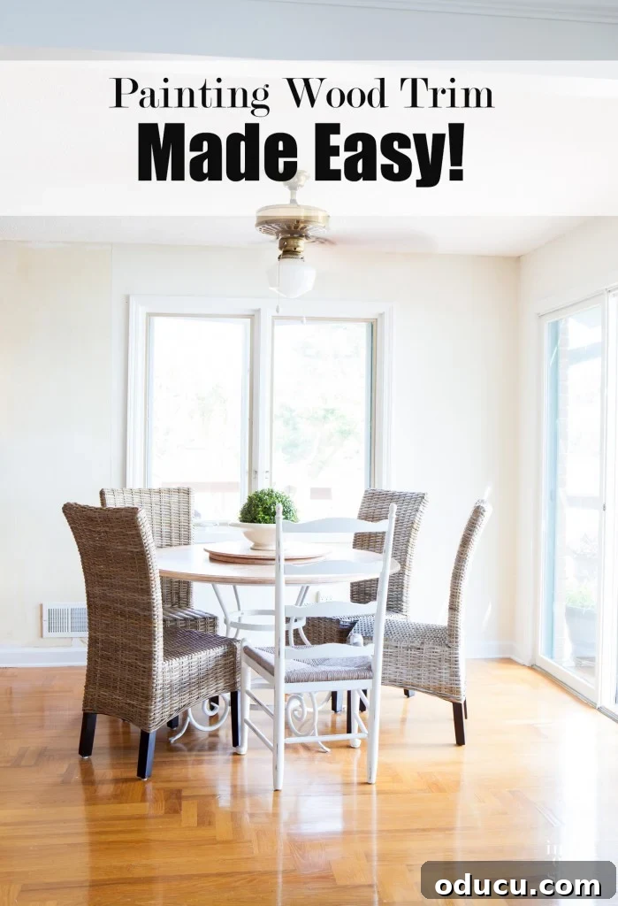 Smart Ways to Paint Window Trim Like a Pro 13 Did you know you can stain block, prime and paint window trim or anything using only one product? Yes you can and it even comes in a semi-gloss finish. | In My Own Style