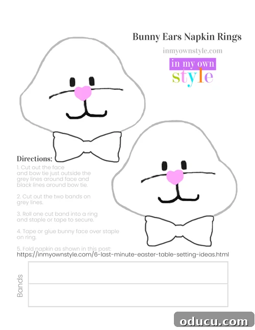 Bunny-Ears-Napkin-Ring-Free-Printable-to download from-In-My-Own-Style-blog Bunny-Ears-Napkin-Ring-Free-Printable-to download from-In-My-Own-Style-blog