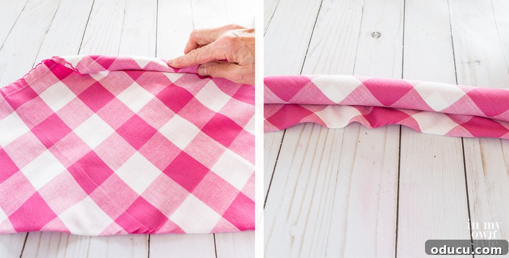 Step 1 How-to-roll-a-cloth-napkin. Step 1 How-to-roll-a-cloth-napkin.