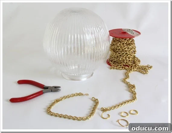 Tutorial on how to make an outdoor hanging light How to make a light from a glass globe light cover