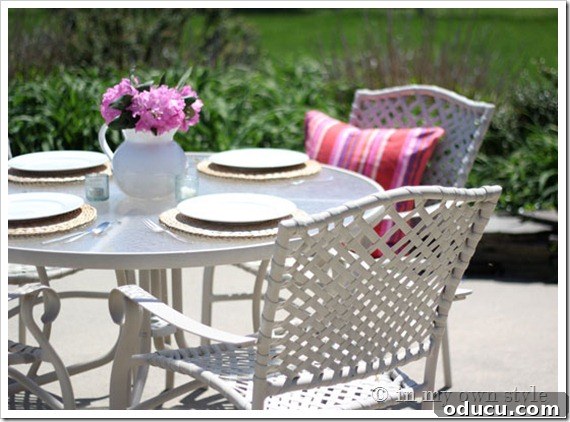 Afternoon Relaxation on a Clean Outdoor Deck Clean and Inviting Outdoor Deck Ready for Spring and Summer