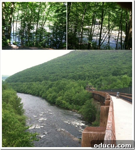 White Water Rapid White water rapids on the Lehigh River