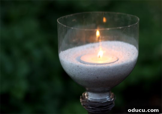 Battery-Operated Tea Lights for Safe Outdoor Lighting