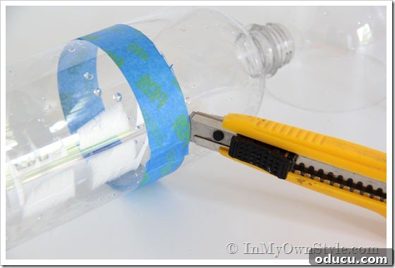 How to Reuse a Plastic Bottle by Cutting for Crafts
