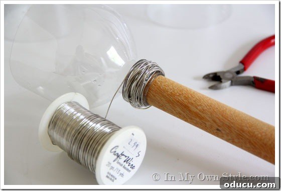 Affordable Outdoor Decorations from Recycled Materials