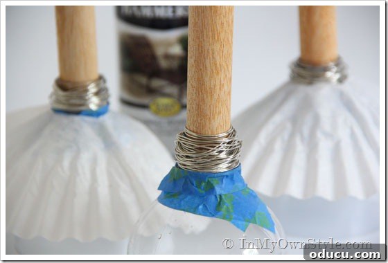 Smart Spray Paint Trick for DIY Outdoor Lanterns