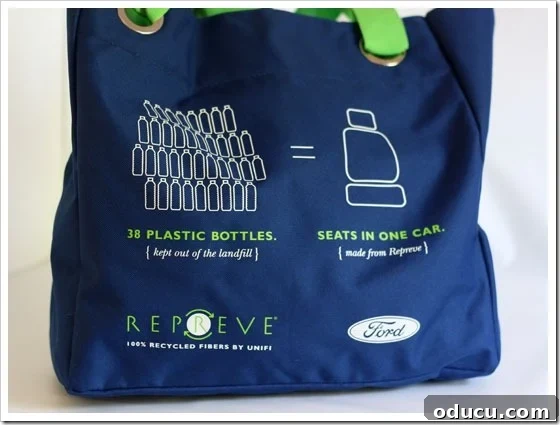 Go Further With Ford Tote Bag, Symbolizing Sustainability