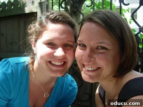 My Two Proudest DIY Achievements 19 Mandy and Kelly with beautiful smiles after braces