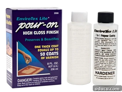 EnviroTex Lite EnviroTex Lite product in box and bottle for epoxy application