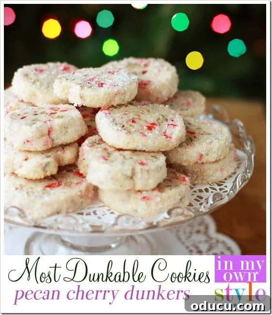 Most Dunkable Cookies - Family Favorite Christmas Recipe Christmas cookie recipe that will become family favorites. These are easy to make and taste delish when dunked into coffee, tea or a big glass of milk.