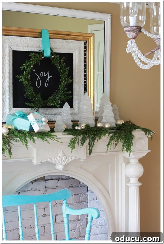 Christmas Mantle Decor
