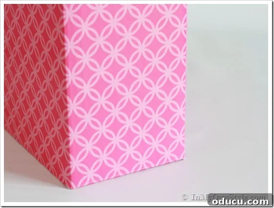 Container Store Knock-Off Magazine File Box Container Store Knock-Off Magazine File Box Completed