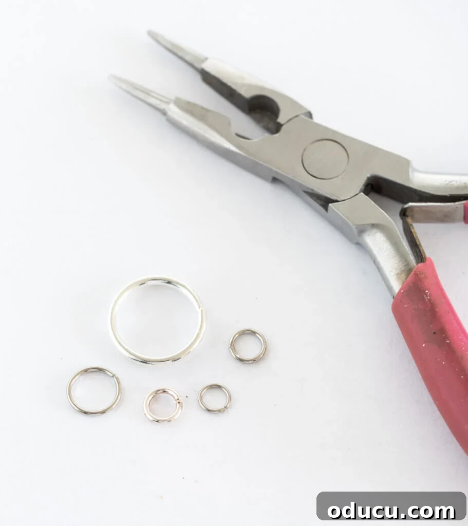 Craft Stunning Drop Dangles 9 Earring making rings and pliers