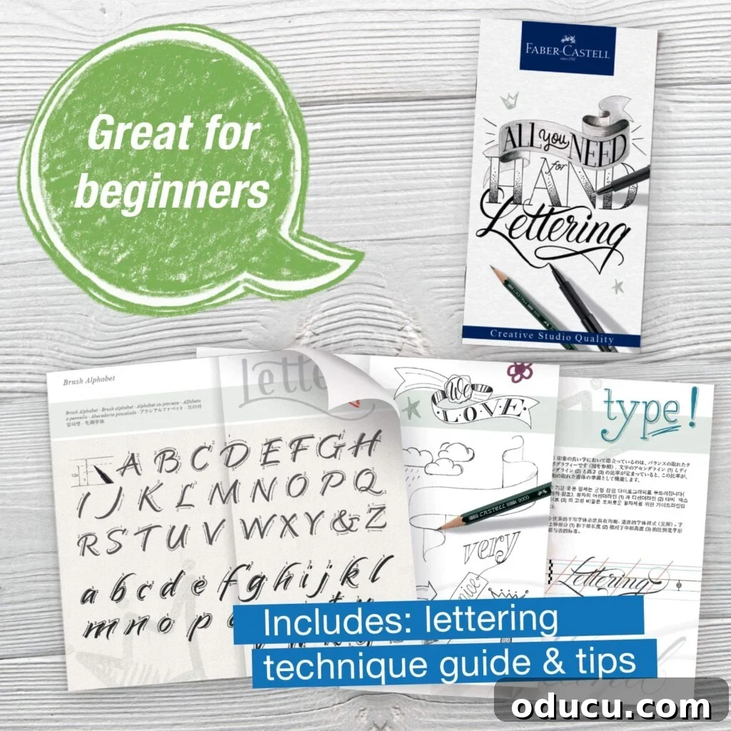 Unlock Stunning Handwriting and Lettering 2 hand lettering set for beginners