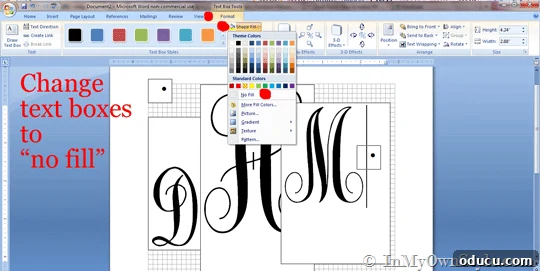 Microsoft Word Monograms Microsoft Word Monograms