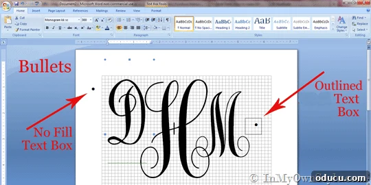 Monograms to Make Monograms to Make