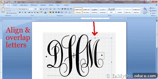 Monogram tutorial Monogram tutorial