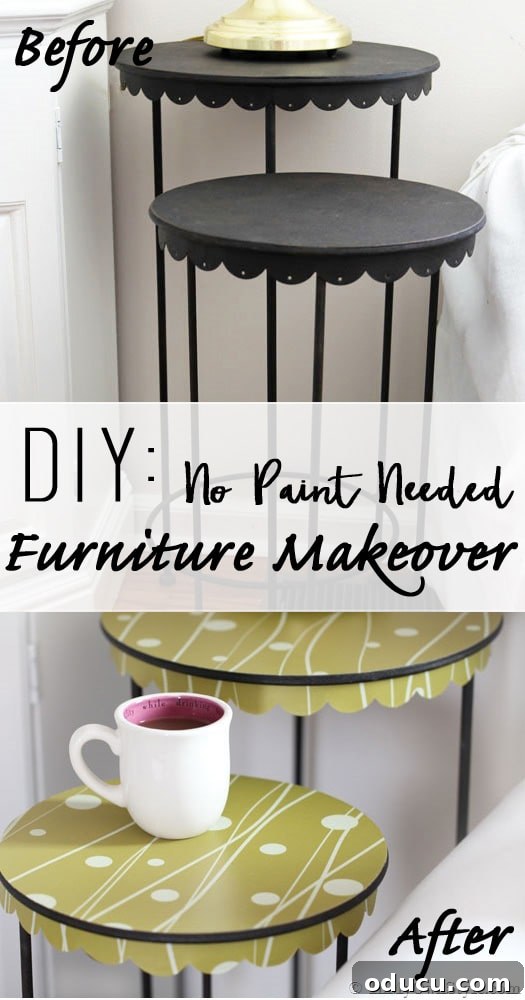 Unpainted Furniture Transformations 2 DIY: No Paint Needed Furniture Makeover. Perfect for new DIYer's!