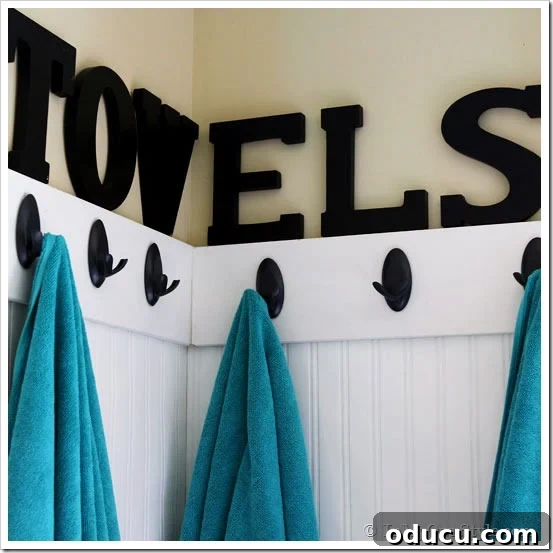 Guest-Kids Room-Decorating-Towel-Wall Guest-or Kids Room-Decorating-Towel-Wall