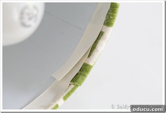 Decorating-details-trim-a-fabric-covered-lampshade-with-ribbon Decorating-details-trim-a-fabric-covered-lampshade-with-ribbon