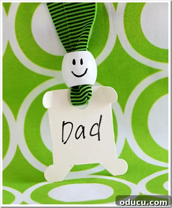 Cute-Gift-Tags-for-Kids Adorable Handmade Gift Tags for Kids Using Cardboard Floss Winders