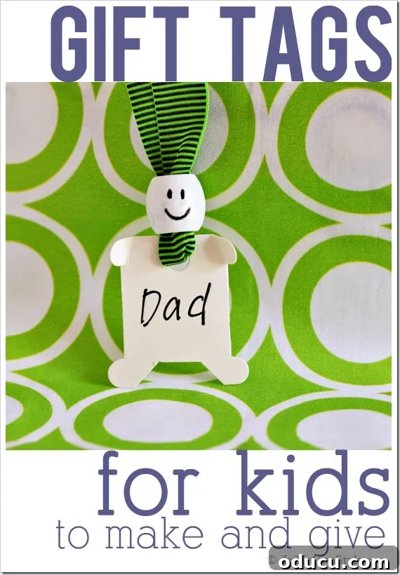 Father's-Day-Gift-Tag-for-Kids-to-Make Heartwarming Father's Day Gift Tag Idea for Kids to Make