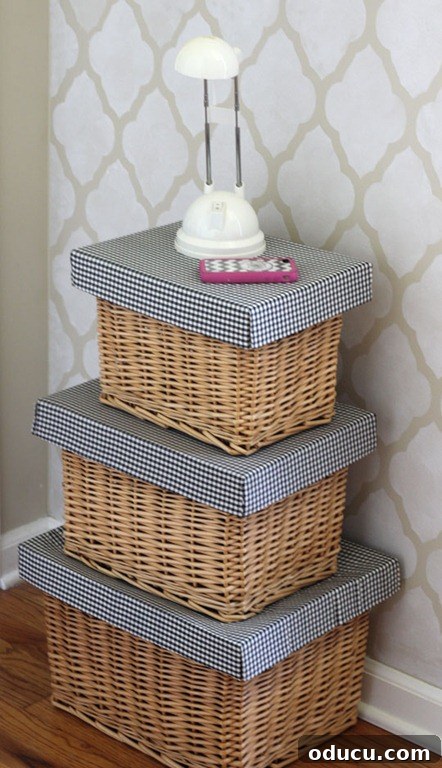 Storage and organizing ideas Storage and organizing ideas How to Make a Lid for a basket