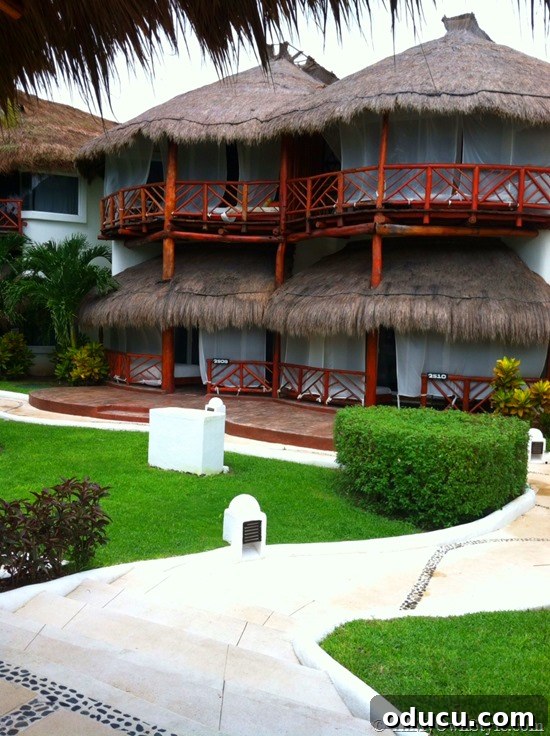 Elegant Casita Accommodation at El Dorado Royale Charming Casita at El Dorado Royale in Riviera Maya Mexico, offering a private and romantic retreat.