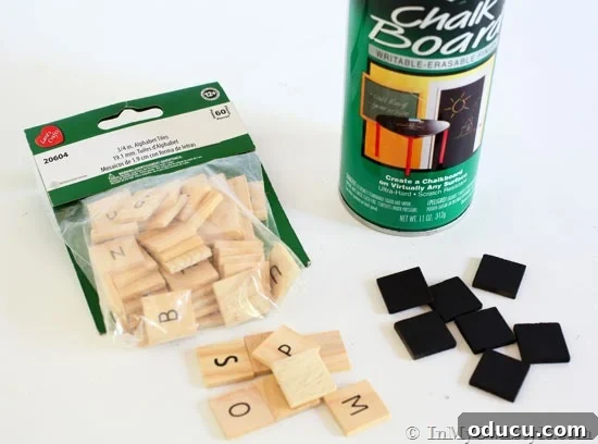 How-to-make-wood-chalkboard-tile-place-cards How-to-make-wood-chalkboard-tile-place-cards