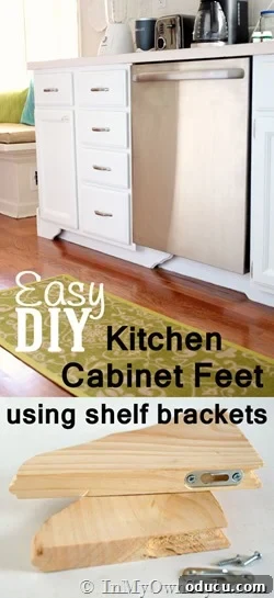 How-to-make-kitchen-base-cabinet-feet-from-wood-shelf-brackets How-to-make-kitchen-base-cabinet-feet-from-wood-shelf-brackets