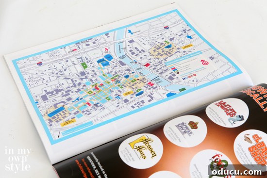 Stylish and Free Art Inspiration 5 Colorful Map Art from a Magazine