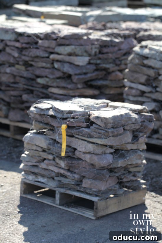 Transform Your Garden with a Hand-Built Fieldstone Wall 5 Mixed-sized fieldstones can be challenging for a garden wall project