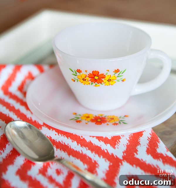 How Would You Reimagine This Old Bin 6 Summer Drinks and Teacup from Painted Fox Treasures