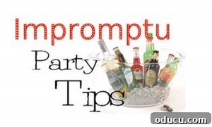 Stars, Stripes, and Sparkles: My Fourth of July Decor 5 Impromptu party tips for quick and easy entertaining.