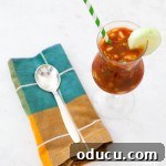 A small image of the Gazpacho recipe, showing the vibrant cold soup, serving as a visual reference for the recipe card.