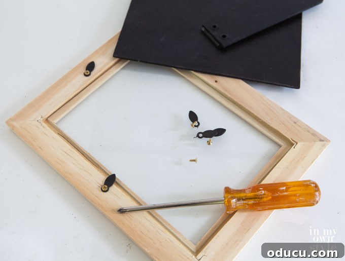 Framed Kitchen Recipes 5 Small Wood Projects to Make - DIY Frame Components