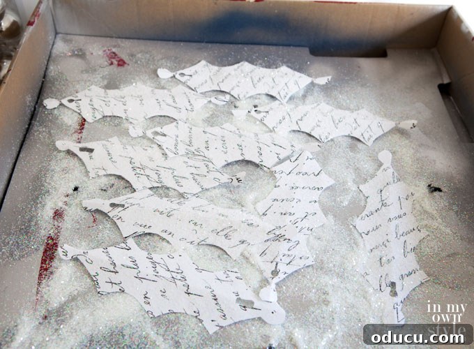 Tips on how to use glitter so it doesn't get everywhere for craft projects