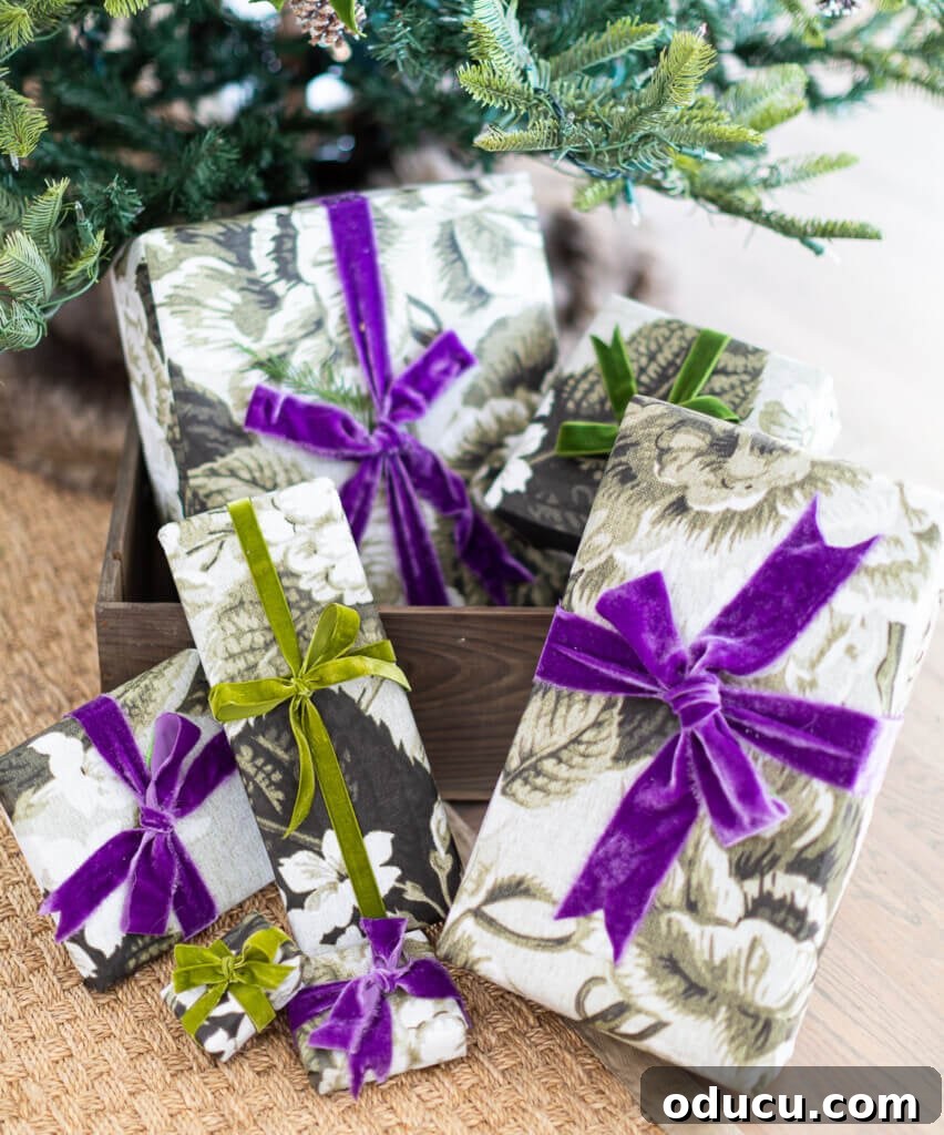 Mastering Ribbon Bows: Simple Steps for Gifts, Wreaths, and Decor 43 Wrapped Christmas gifts under tree.
