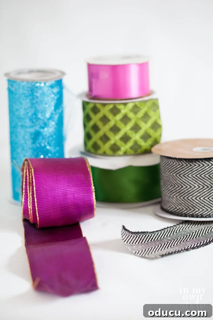 Mastering Ribbon Bows: Simple Steps for Gifts, Wreaths, and Decor 6 What-type-of-ribbon-to-use-to-make-a-bow