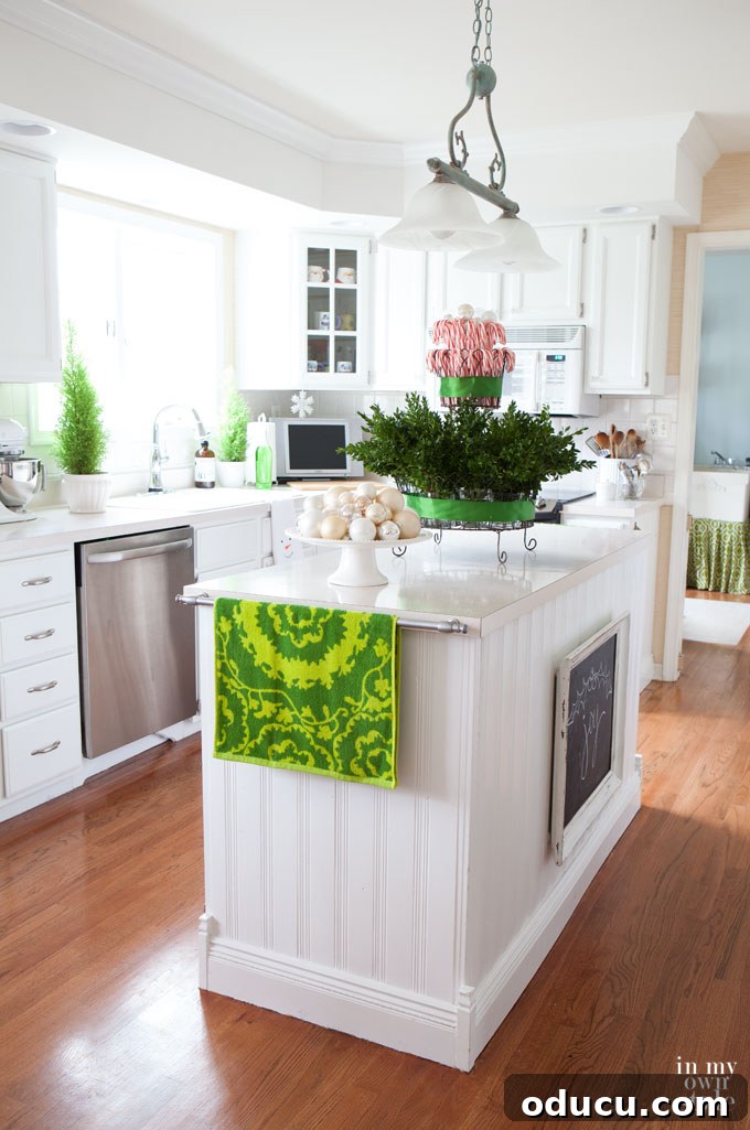 Brilliant Christmas Decorating Ideas 12 Decorating the kitchen for Christmas with festive accents