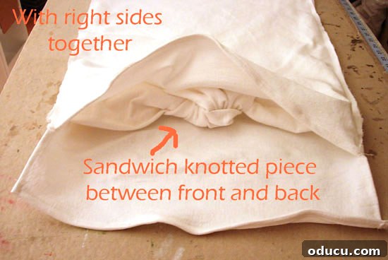 Transform Your Dining Chairs with Easy DIY Slipcovers 9 Steps needed to make a dining chair back cover. Visual instructions for hemming the various slipcover components, crucial for a neat finish.