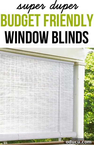 Fitness Room Transformation 16 Affordable window treatments even for the smallest decorating budget