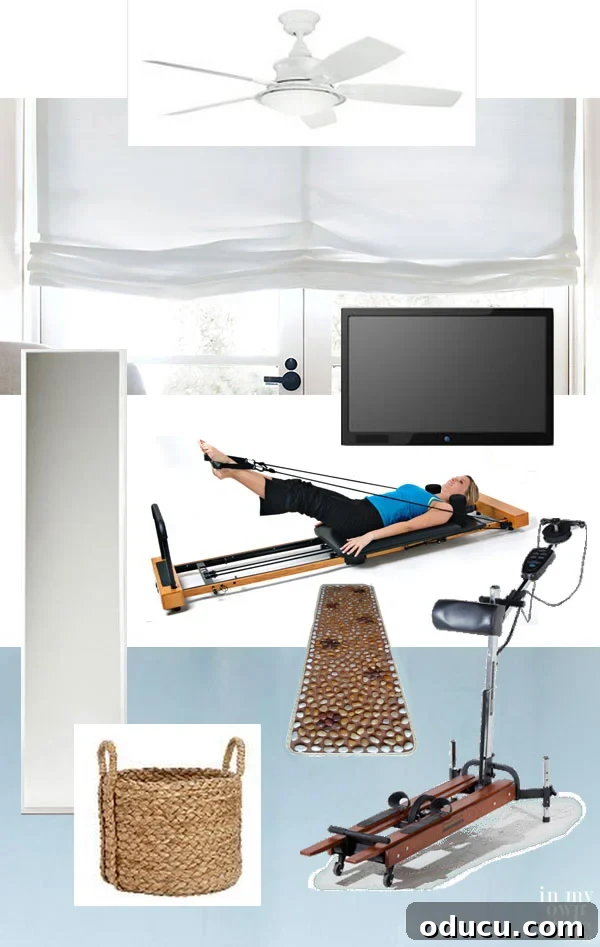Fitness Room Transformation 3 Fitness-Room-Inspiration-Board