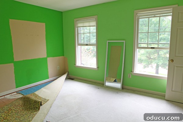 Fitness Room Transformation 5 Bedroom-Makeover-Before-photos